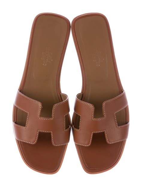 hermes oran slide|hermes oran sandals with heels.